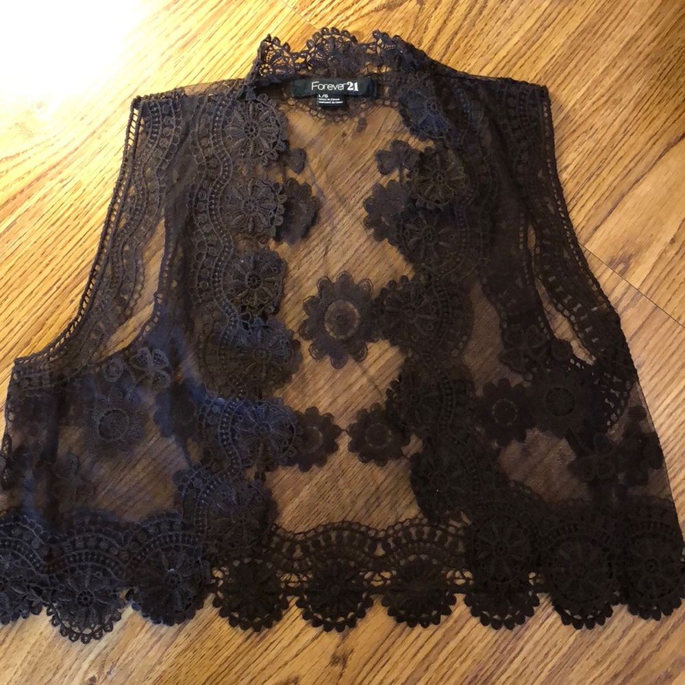 Lace Vest